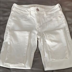 American eagle white jeans